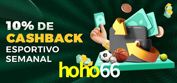 10% de bônus de cashback na hoho66